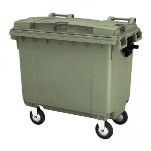 Пластиковый контейнер для мусора 660 л