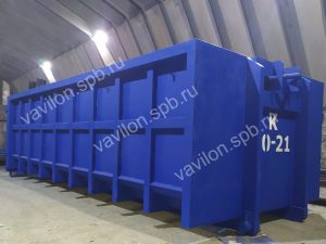 усиленный контейнер для мусора 20 м3