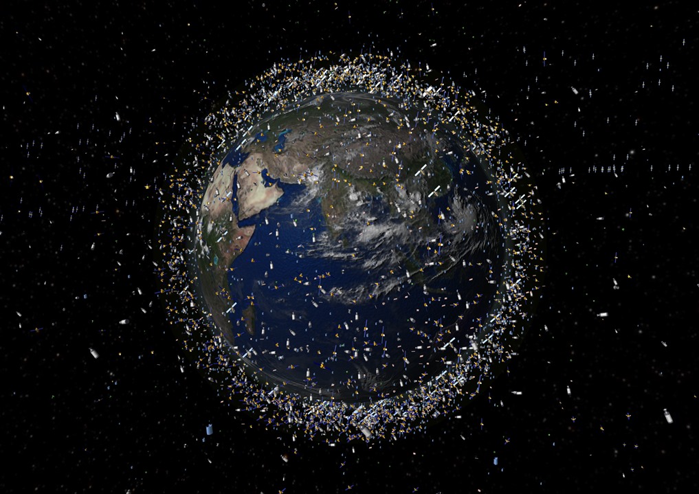 Космический мусор вокруг Земли