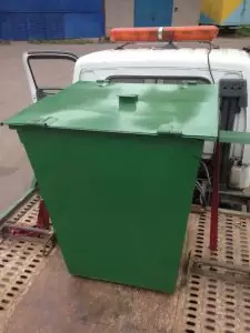 контейнер для мусора 0,75 м3 с крышкой