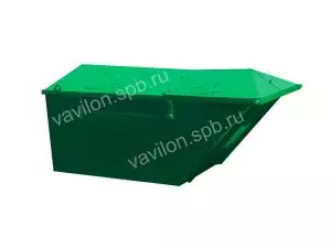 Контейнер-лодочка 6 м3 закрытый