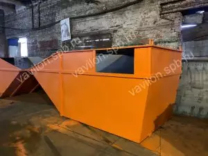 лодочка с задней загрузкой 8 м3