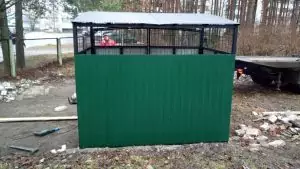 площадка для контейнеров тбо